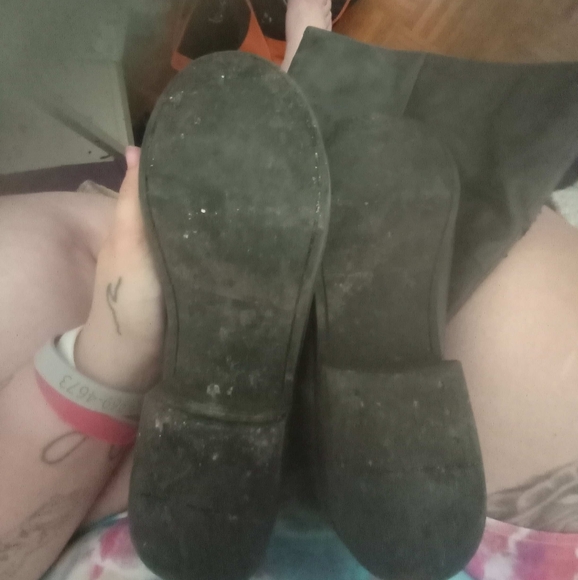 Brown small heel boots - Picture 2 of 6